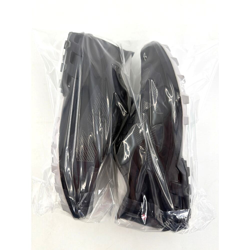 ON Women's Black Glacier Cloudventure Peak 3 Running Shoes Size 7 - Picture 11 of 14